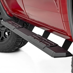image:imageRough Country TR2 Running Boards for Toyota Tundra CrewMax 20222026  5 Wide CabLength Aluminum Side Steps