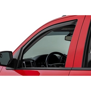 image:imageRough Country inChannel Window Rain Guards for Chevy Silverado amp GMC Sierra 15002500HD3500HD Crew Cab 20142019  Low Profile Window Visors 4Pc Rain Guard for Trucks