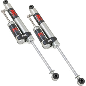 image:imageRough Country M1R Monotube Rear Shocks with External Reservoir for Chevy Suburban 1500 2WD4WD 20002020 w445 Lift  High Performance Shock Absorbers 2Pack