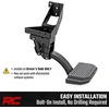 image:imageRough Country Retractable Bed Step for Chevy Silverado amp GMC Sierra 2500HD3500HD 20112014  Driver Side Manual Pull Tailgate Step NonSlip Truck Step