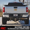 image:imageRough Country Retractable Bed Step for Chevy Silverado amp GMC Sierra 2500HD3500HD 20112014  Driver Side Manual Pull Tailgate Step NonSlip Truck Step