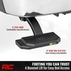image:imageRough Country Retractable Bed Step for Chevy Silverado amp GMC Sierra 2500HD3500HD 20112014  Driver Side Manual Pull Tailgate Step NonSlip Truck Step