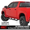 image:imageRough Country TR2 Running Boards for Chevy Silverado amp GMC Sierra 15002500HD3500HD Crew Cab 20192026  5 Wide CabLength Aluminum Side Steps