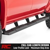 image:imageRough Country TR2 Running Boards for Chevy Silverado amp GMC Sierra 15002500HD3500HD Crew Cab 20192026  5 Wide CabLength Aluminum Side Steps
