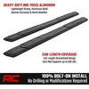 image:imageRough Country TR2 Running Boards for Chevy Silverado amp GMC Sierra 15002500HD3500HD Crew Cab 20192026  5 Wide CabLength Aluminum Side Steps