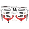 image:imageRough Country 3 Lift Kit with N3 Shocks for Chevy Silverado amp GMC Sierra 3500HD 20202025 Dually  Red Control Arms