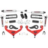 image:imageRough Country 3 Lift Kit with V2 Shocks for Chevy Silverado amp GMC Sierra 3500HD 20202025 Dually  Red Control Arms