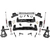 image:imageRough Country 7 Suspension Lift Kit with N3 StrutsN3 Shocks for Chevy Silverado amp GMC Sierra 1500 20142018 wStock Cast Steel Control Arms