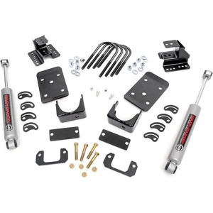 image:imageRough Country 2 Front 4 Rear Lowering Kit for 0715 ChevyGMC 1500 2WD  72330