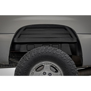 image:imageRough Country Rear Wheel Well Liners for Chevy SilveradoGMC Sierra 1500 2WD4WD 19992006 amp Classic  HeavyDuty Rear Fender Liners for Mud amp Debris Protection Made in USA