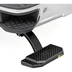 image:imageRough Country Retractable Bed Step for Chevy Silverado amp GMC Sierra 1500 20142018  Manual Pull Tailgate NonSlip Truck Step
