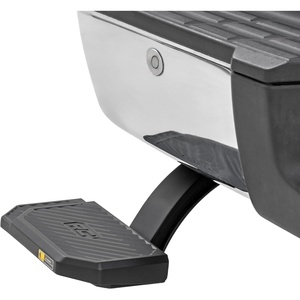 image:imageRough Country Retractable Bed Step for Chevy Silverado amp GMC Sierra 2500HD3500HD 20112014  Driver Side Manual Pull Tailgate Step NonSlip Truck Step