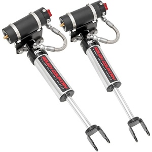 image:imageRough Country Vertex 25 Reservoir Front Shocks forChevy Silverado amp GMC Sierra 2500 HD 20202025  Fits 35 Lift NitrogenCharged Monotube Design Set of 2