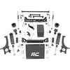 image:imageRough Country 45 Lift Kit with N3 Rear Shocks for Toyota 4Runner 20152020  Increased Ground Clearance Levels Stance Fits Up to 33 TiresM1 Monotube Struts with M1 Rear Shocks