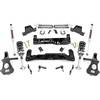 image:imageRough Country 7 Suspension Lift Kit with M1 StrutsM1 Shocks for Chevy Silverado amp GMC Sierra 1500 2WD 20142018 wStock Cast Steel Control Arms