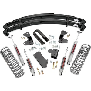 image:imageRough Country 25 Lift Kit wRear Leaf Springs for 19801996 Ford F15051030N3 ShocksLeaf Springs