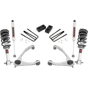 image:imageRough Country 35 Lift Kit wM1 Struts for 0713 ChevyGMC 1500 2WD  24640