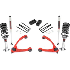 image:imageRough Country 35 Lift Kit wM1 Struts for 1418 ChevyGMC 1500 2WD  19840RED