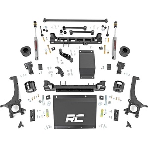 image:imageRough Country 45 Lift Kit with N3 Rear Shocks for Toyota 4Runner 20152020  Increased Ground Clearance Levels Stance Fits Up to 33 TiresStrut Spacers with N3 Rear Shocks