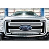 image:imageRough Country 30 Single Row LED Light Bar Mesh Grille Mount Kit 30 for Ford F250F350 Super Duty 20112016  12000 Lumen 150W Spot Beam with White DRL