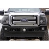 image:imageRough Country 30 Single Row LED Light Bar Mesh Grille Mount Kit 30 for Ford F250F350 Super Duty 20112016  12000 Lumen 150W Spot Beam with White DRL