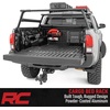 image:imageRough Country Aluminum Bed Rack for 20052022 Toyota Tacoma  73109BlackFull Height