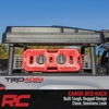 image:imageRough Country Aluminum Bed Rack for 20052022 Toyota Tacoma  73109BlackFull Height