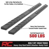 image:imageRough Country BA2 Running Boards for Toyota Tacoma Double Cab 20052023  HeavyDuty Side Step Bars 5 Wide Truck Side Steps NoDrill Install
