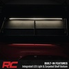 image:imageRough Country Bed Cap Side Shelf Storage Bin Passenger Side  Fits RC Bed Caps Only for Toyota Tacoma 20242026 Truck Bed Cap Organizer wLED Light