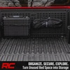 image:imageRough Country Bed Molle Panel Kit for Toyota Tacoma 20242026  Fits 5 Bed Only Driver Passenger amp Cab Side Steel Bed Storage SystemCab Side Molle Panel Kit 1 Rack