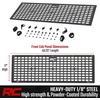 image:imageRough Country Bed Molle Panel Kit for Toyota Tacoma 20242026  Fits 5 Bed Only Driver Passenger amp Cab Side Steel Bed Storage SystemCab Side Molle Panel Kit 1 Rack
