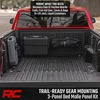 image:imageRough Country Bed Molle Panel Kit for Toyota Tacoma 20242026  Fits 5 Bed Only Driver Passenger amp Cab Side Steel Bed Storage SystemComplete 3Panel Kit