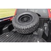 image:imageRough Country Bed Mount Spare Tire Carrier for Toyota Tacoma Trucks 20162023  Fits up to 40 Tires OffRoad Spare Tire Holder for Truck Beds