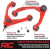 image:imageRough Country Forged Aluminum Upper Control Arms for Toyota Tacoma 20242025 with 35 Lift 2Pack RedRed Finish
