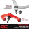image:imageRough Country Forged Aluminum Upper Control Arms for Toyota Tacoma 20242025 with 35 Lift 2Pack RedRed Finish