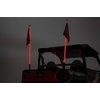 image:imageRough Country LED Whip Lights for Polaris GeneralRanger 1000Ranger XP 9001000 20132025  Set of 2 48 UTV Whip Lights MultiColor RGB LEDs 300 Patterns Waterproof QuickRelease Base