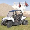 image:imageRough Country LED Whip Lights for Polaris RZR 170 EFI 20092021  Set of 2 48 Whip Lights for Side by Side MultiColor RGB LEDs 300 Patterns Dimmable Waterproof QuickRelease Base