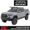 image:imageRough Country OV2 Running Boards for Toyota Tacoma 20162023 Double Cab  HeavyDuty Side Steps for Truck 675 Wide Rails NoDrill Install