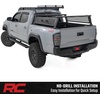 image:imageRough Country OV2 Running Boards for Toyota Tacoma 20162023 Double Cab  HeavyDuty Side Steps for Truck 675 Wide Rails NoDrill Install