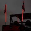 image:imageRough Country Polaris LED Whip Light Bracket Kit for 1722 GeneralRanger 93049 Black