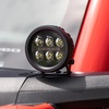 image:imageRough Country RC Dual 35 Round LED Lights with Amber DRL  36W 3240 Lumen CREE LED Spot Focus Beam OffRoad Lights for Jeeps Trucks UTV ATV