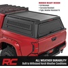 image:imageRough Country Truck Bed Cap Topper for Toyota Tacoma 20242026 5 Bed  Modular Design Locking Gullwing Access Doors Molle Panels LED Interior Lighting