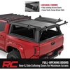 image:imageRough Country Truck Bed Cap Topper for Toyota Tacoma 20242026 5 Bed  Modular Design Locking Gullwing Access Doors Molle Panels LED Interior Lighting