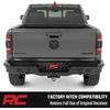 image:imageRough Country Tubular Rear Bumper for Ram 1500 2WD4WD 20092024  Builtin Towing DRings HighClearance OffRoad Bumper with LED Light Mounts