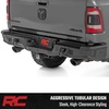 image:imageRough Country Tubular Rear Bumper for Ram 1500 2WD4WD 20092024  Builtin Towing DRings HighClearance OffRoad Bumper with LED Light Mounts