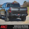 image:imageRough Country Tubular Rear Bumper for Ram 1500 2WD4WD 20092024  Builtin Towing DRings HighClearance OffRoad Bumper with LED Light Mounts