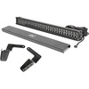 image:imageRough Country 30 Dual Row LED Light Bar Bumper Kit for Toyota FJ Cruiser 20072014  30in Black Series LED Bar with White DRL