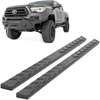 image:imageRough Country BA2 Running Boards for Toyota Tacoma Double Cab 20052023  HeavyDuty Side Step Bars 5 Wide Truck Side Steps NoDrill Install
