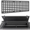 image:imageRough Country Bed Cap Door Molle Panel Kit Inside Door  Fits RC Bed Caps Only for Toyota Tacoma 20242026 Truck Bed Cap Organizer wLED Light