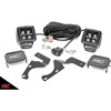 image:imageRough Country Dual 2 LED Ditch Light Kit for Toyota 4Runner 20102024  2 2in Black Series LED Cubes Amber DRL